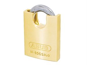 ABUS 65CS Series Brass Padlocks Closed Shackle