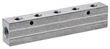 Vale® 3/8BSP Inlet Double Aluminium Manifold with 1/4BSP Outlets