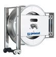 Prevost DMO - DGO Series Open Hose Reel for Water Stainless Steel High Pressure (No Hose)