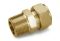 Ham-Let Let-Lok® brass metric BSPT male connector 