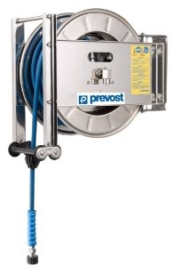 Prevost DMO - DGO Series Hose Reel for Hot Water Stainless Steel