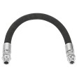 Prevost Flexible Hose Tapered Male Swivel Connections