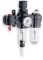 Excelon® Series 72 Manual Drain FRL Set with Valve 1/4BSPP