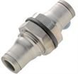 Legris LF3800 Stainless steel Equal Bulkhead Connector