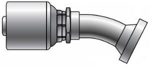 Gates MegaCrimp® SAE Flange 30° Couplings Code 61