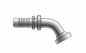 Gates GlobalSpiral™ Caterpillar Flange 67° Swept Elbow