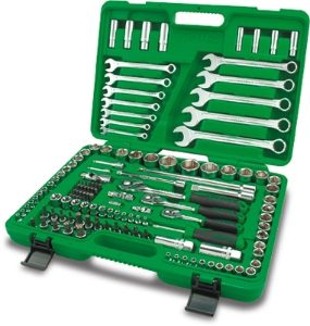 Toptul® 130 Piece Professional Grade Flank Socket Wrench Set