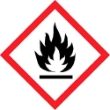 Highly Flammable COSHH Safety Sign - Self Adhesive Sticker