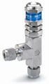 Ham-Let® H-900HP high pressure relief valve with 6mmOD and Let-Lok® port connection