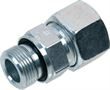 EMB DIN 2353 light series stainless steel male stud coupling Form E 