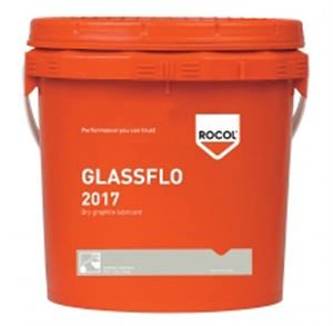 Rocol Glassflo 2017 Dry Graphite lubricant