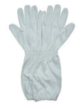 Vale® White Unlined Fabric Gauntlets 
