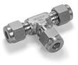 Ham-Let Let-Lok® Monel union tee with Industrial Ancillaries