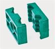 RSB® Twin Tube Clamp Jaws Polypropylene
