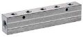 Vale® 1/2BSP Inlet Single Aluminium Manifold with 3/8BSP Outlets